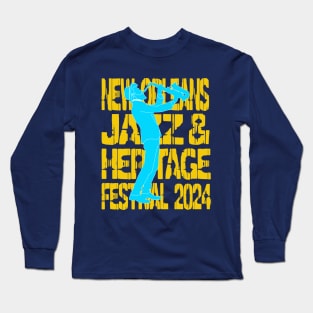 New Orleans Jazz Festival 2024 Long Sleeve T-Shirt